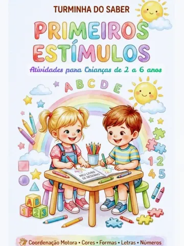Capa do material: Livro Primeiros Estímulos