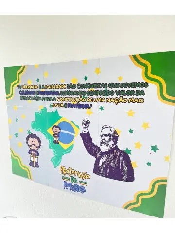 Capa do material: PAINEL PROCLAMAÇÃO DA REPÚBLICA