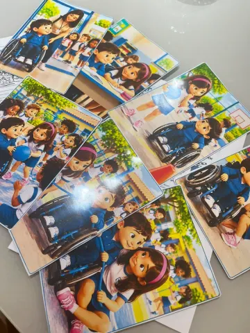 Capa do material: HISTÓRIAS QUE INCLUEM - ed. infantil, fundamental e ed. especial