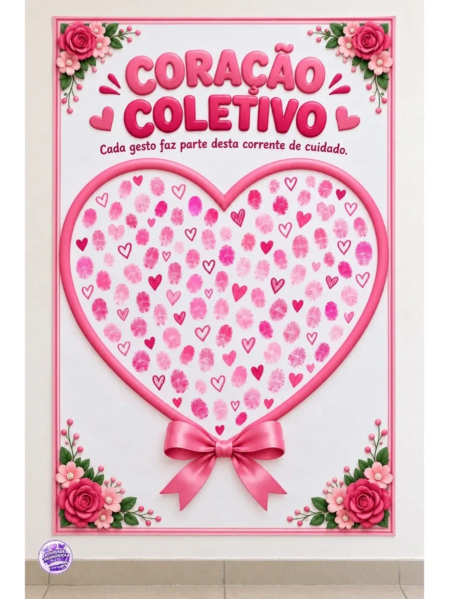 Capa de PAINEL INTERATIVO — CORAÇÃO COLETIVO OUTUBRO ROSA