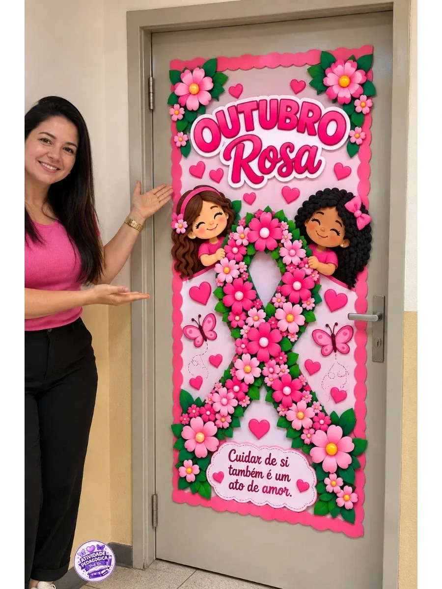 Capa de PAINEL PORTA — OUTUBRO ROSA