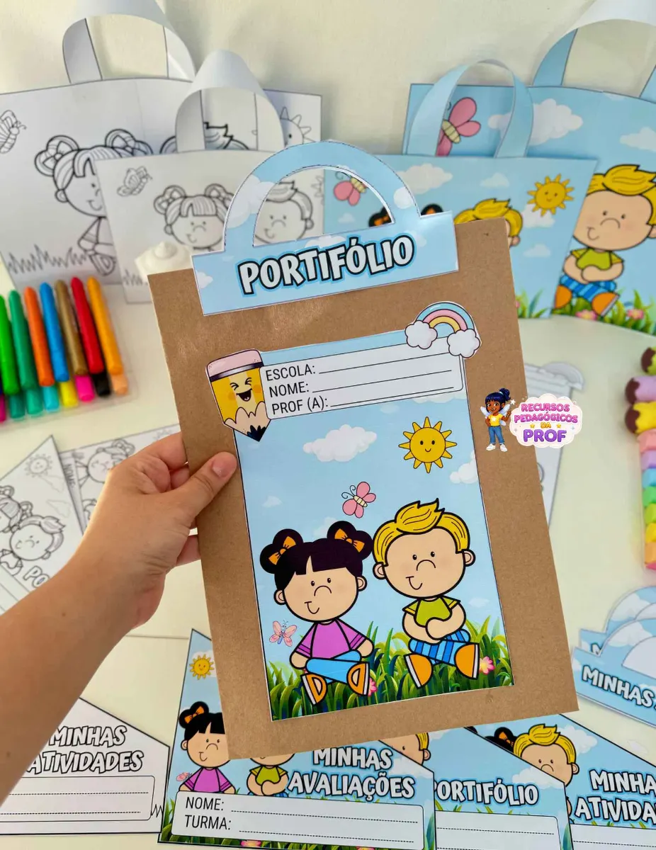 Capa de Kit Capas de Atividades tema Jardim